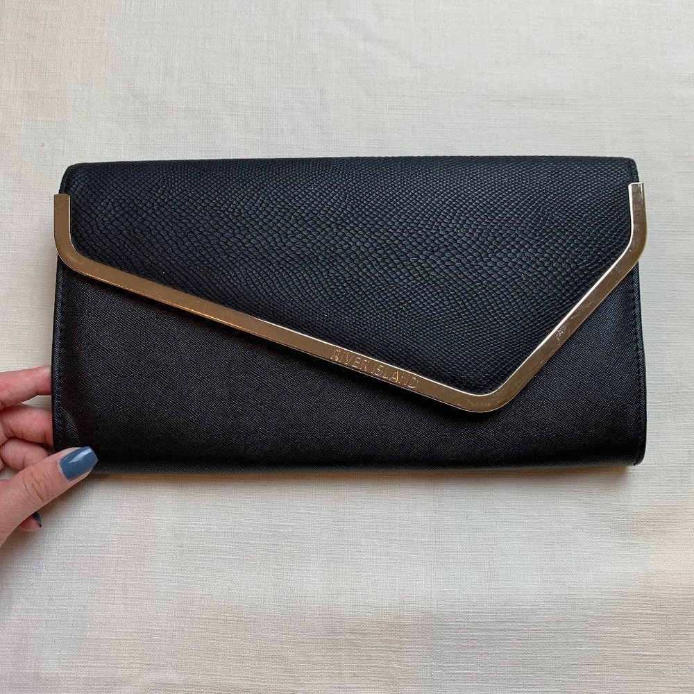 Black River Island Clutch bag